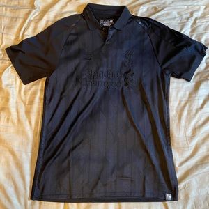 Liverpool Blackout Soccer Jersey 2018-2019 Polo Collar Kit